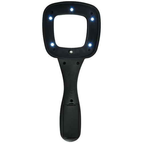  Barska 4 x 64mm Illuminated LED Magnifier with 5 LEDs and UV Light