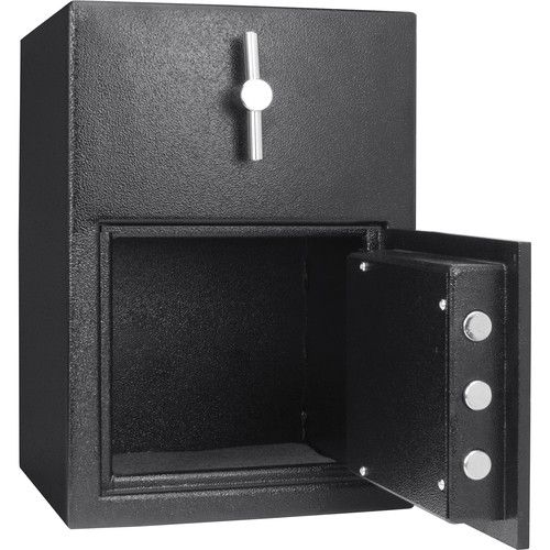  Barska 1.15 Cubic Foot Rotary Hopper Keypad Depository Safe