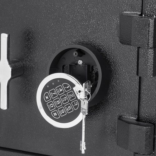  Barska 1.15 Cubic Foot Rotary Hopper Keypad Depository Safe