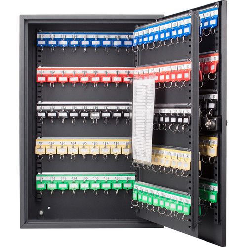  Barska 200-Position Key Cabinet with Combo Lock (Black)