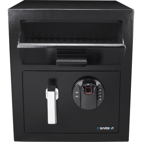  Barska Biometric Keypad Depository Safe (Black)