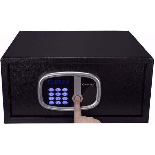  Barska 0.85 Cubic Foot Digital Keypad Biometric Safe