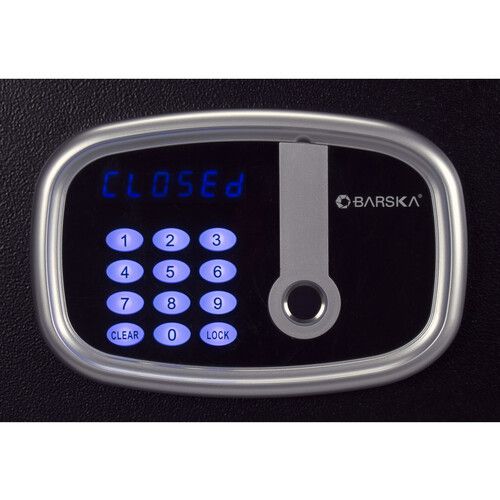  Barska 0.85 Cubic Foot Digital Keypad Biometric Safe