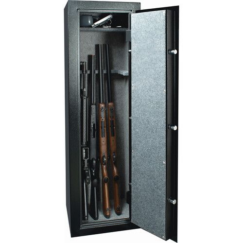  Barska Tall Biometric Keypad Rifle Safe