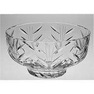 Barski - European Quality - Cut Crystal - 8 Diameter - Decorative Bowl - with Base - Made in Europe