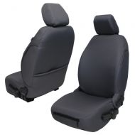 Bartact JKBC2013FPG - 2013-18 Base Line Performance Front Seat Covers (Pair) Jeep Wrangler JK and JKU (Graphite)