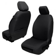 Bartact JKBC2013FPB - 2013-18 Base Line Performance Front Seat Covers (Pair) Jeep Wrangler JK and JKU (Black)