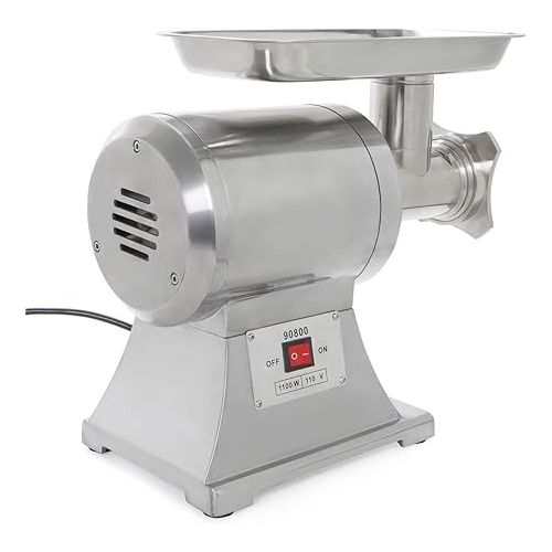  Barton Commercial #12 Meat Grinder w/Cutting Blade 1100W Electric Stainless Steel Mincer Sausage Maker Industrial