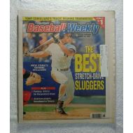 Bernie Williams (New York Yankees) - The Best Stretch-Drive Sluggers - Baseball Weekly Magazine - August 19, 1997 - Tony Conigliaros Tragic Beaning Remembered