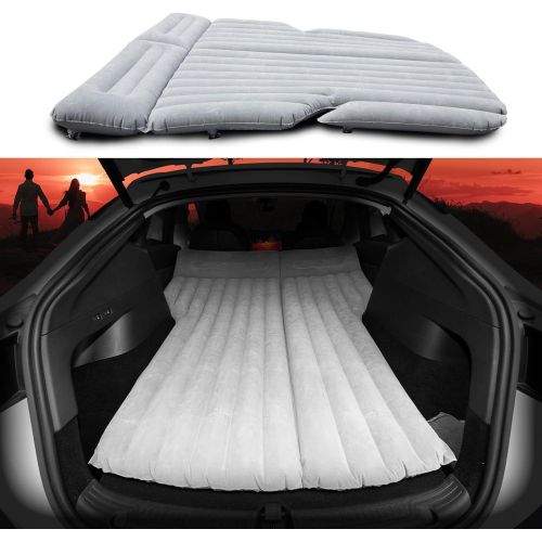  Basenor Tesla Mattress Portable Camping Air Bed Cushion and Armrest Storage Box