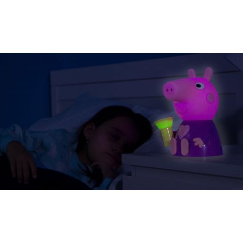  Basic Fun Soft Lite - Starlite Pal - Peppa Pig Musical Light Up Toy for Bedtime