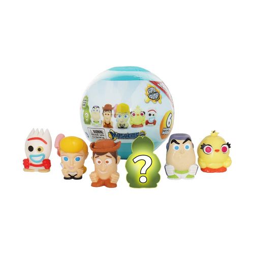  Basic Fun Mashems Super Sphere - Toy Story 4 Series 1 - Squishy Collectible  6 Pack Includes 1 Ultra Rare Glow in The Dark Character - Amazon Exclusive