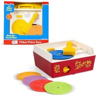 Fisher Price Classics - Record Player - Retro, Tactile Interactive Retro Toy for Kids, Girls, Boys, Toddlers, Baby, Preeschooler, Unisex 18 Months +