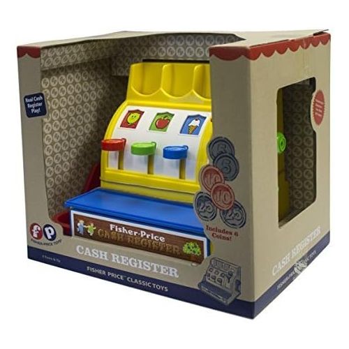 피셔프라이스 [아마존 핫딜] [아마존핫딜]Basic Fun Fisher-Price Classics Retro Cash Register