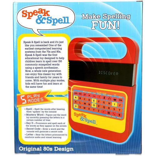  Basic Fun Speak & Spell Electronic Game