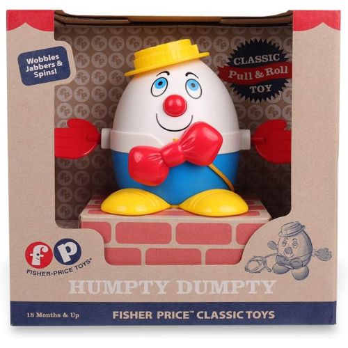  Basic Fun Fisher Price Classics Humpty Dumpty Pull Along