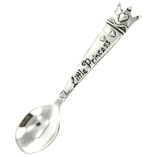  [아마존베스트]Basic Spirit Little Princess Pewter Baby Spoon