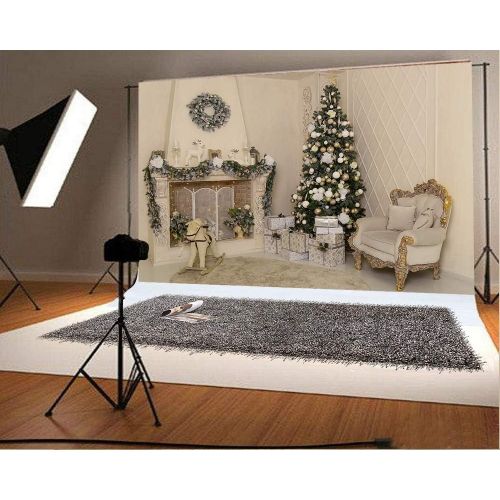  Kate 10x10ft Christmas Glitter Brown Wood Backdrop for Photography Snowflake Background Baby Birthday Party Table Booth Prop Seamless Cotton Backdrop