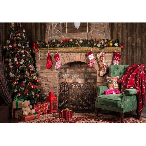  Kate 10x10ft Christmas Glitter Brown Wood Backdrop for Photography Snowflake Background Baby Birthday Party Table Booth Prop Seamless Cotton Backdrop