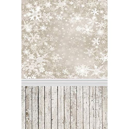  Kate 10x10ft Microfiber Christmas Photography Backdrops Fireplace Garland Seamless Photo Booth Prop Gold Star Bell Christmas Tree Background for Photo Studio