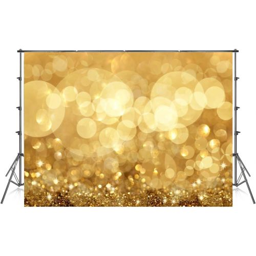  Kate 10x10ft Microfiber Christmas Photography Backdrops Fireplace Garland Seamless Photo Booth Prop Gold Star Bell Christmas Tree Background for Photo Studio