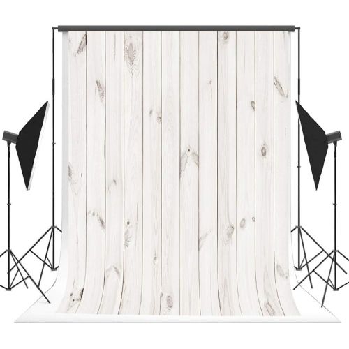  Kate 10x10ft(300x300cm) White Brick Wall Backdrops Photography Brick Floor Photo Studio Backgrounds for Party