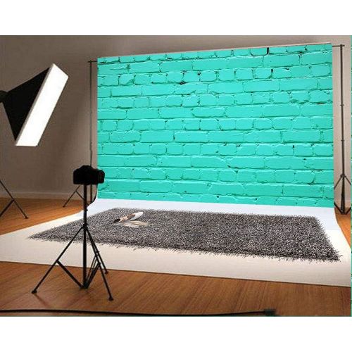  Kate 10x10ft(300x300cm) White Brick Wall Backdrops Photography Brick Floor Photo Studio Backgrounds for Party