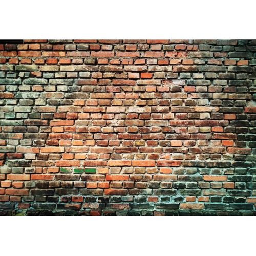  Kate 10x10ft(300x300cm) White Brick Wall Backdrops Photography Brick Floor Photo Studio Backgrounds for Party