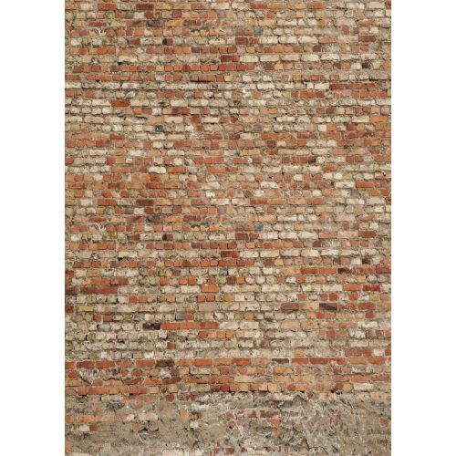  Kate 10x10ft(300x300cm) White Brick Wall Backdrops Photography Brick Floor Photo Studio Backgrounds for Party