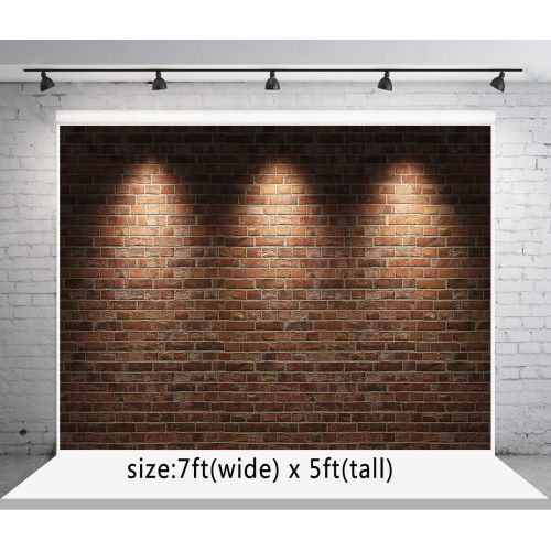  Kate Red Brick Wall Photo Backgrounds Brick Floor Wrinkle free Photography Backdrops for Wedding wd0012 (10x10ft)