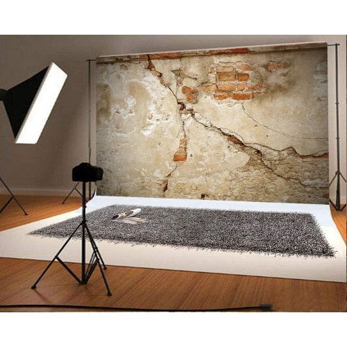  Kate 10x10ft(300x300cm) White Brick Wall Backdrops Photography Brick Floor Photo Studio Backgrounds for Party