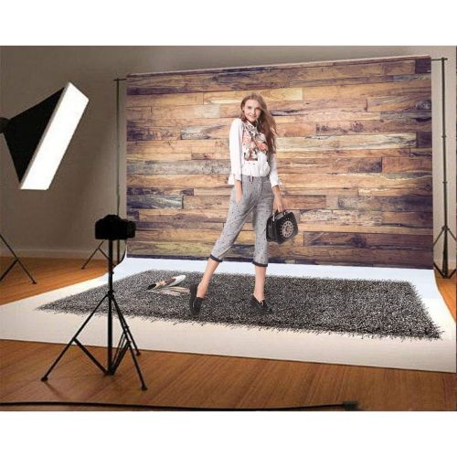  Kate Gray Wood Photo Backgrounds Wood Wall Wrinkle Free Photography Backdrops (10x10ft)