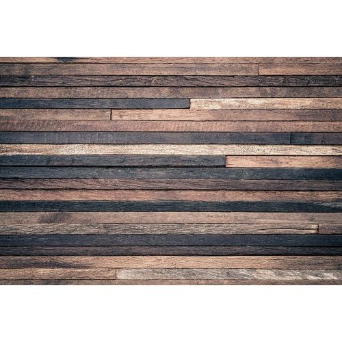  Kate 8x8 ft Light Brown Wood Floor and Wall Photo Backgrounds no Wrinkle Christmas Photography Backdrops for Wedding Seamless Backdrop