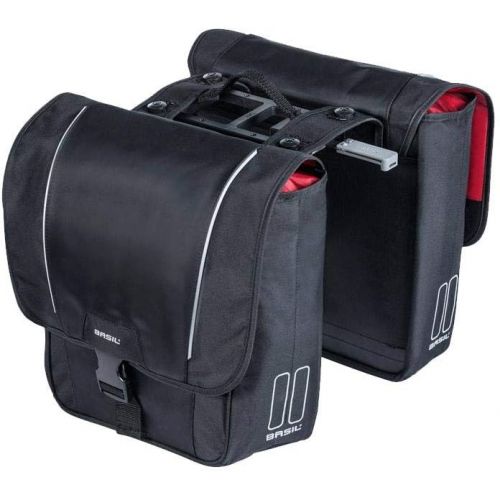  Basil, Sport MIK, Double Pannier, 32L, Black