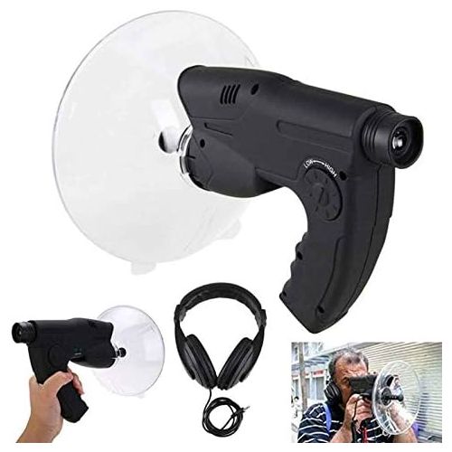  [아마존베스트]-Service-Informationen Directional Microphone/Parabolic Microphone, Listening Device, Monocular X8 Bionic Ear, Long Distance Birds, Hearing Telescope 200 m