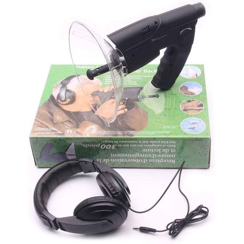  [아마존베스트]-Service-Informationen Directional Microphone/Parabolic Microphone, Listening Device, Monocular X8 Bionic Ear, Long Distance Birds, Hearing Telescope 200 m