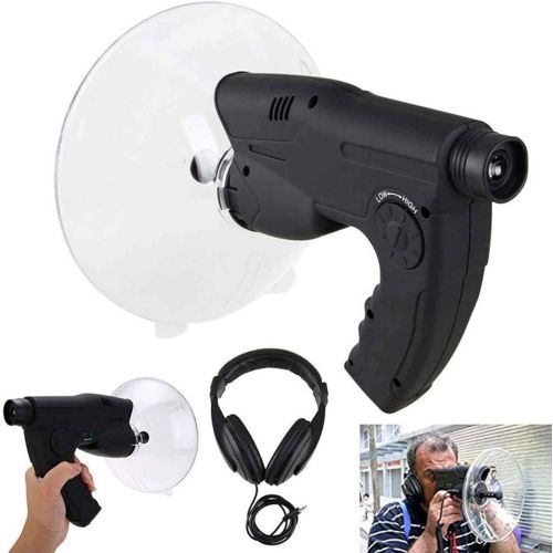  [아마존베스트]-Service-Informationen Directional Microphone/Parabolic Microphone, Listening Device, Monocular X8 Bionic Ear, Long Distance Birds, Hearing Telescope 200 m