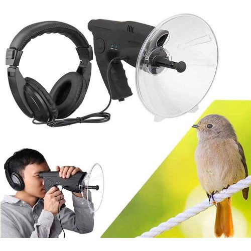  [아마존베스트]-Service-Informationen Directional Microphone/Parabolic Microphone, Listening Device, Monocular X8 Bionic Ear, Long Distance Birds, Hearing Telescope 200 m