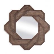 Bassett Mirror Company Bassett Mirror Hanson Wall Mirror in Natural Wood Finish M4125