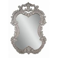 Bassett Mirror Company Bassett Mirror Venetian II Wall Mirror, Venetian Glass