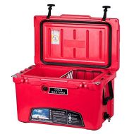 45QT RED NEON Cold Bastard Rugged Series ICE Chest Cooler Free Accessories YETI Quality Free S&H
