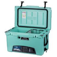 45QT Seafoam Green Cold Bastard Rugged Series ICE Chest Cooler Free Accessories YETI Quality Free S&H
