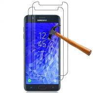 Bastex for Samsung Galaxy J7 (2018) Glass Screen Protector ? [2-Pack] Samsung Galaxy J737 2018 SM-J737V J737T J737A J737P High Clear Anti Scratch Tempered Glass Screen Protector