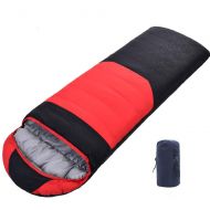 Bastzon Camping Sleeping Bag+Sleeping Bag Indoor & Outdoor Use, Lightweight Warm and Washable, for Hiking Traveling & Outdoor Activities