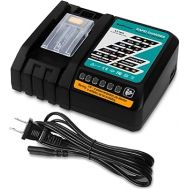 BatPower 14.4V-18V 6.5A DC18RC Rapid Charger Replacement for Makita 18V Battery Charger DC18RC 18V BL1860B 6.0Ah BL1850B 5.0Ah BL1840B 4.0Ah BL1830B 3.0Ah 18V Battery Fast Charger DC18RC DC18RD