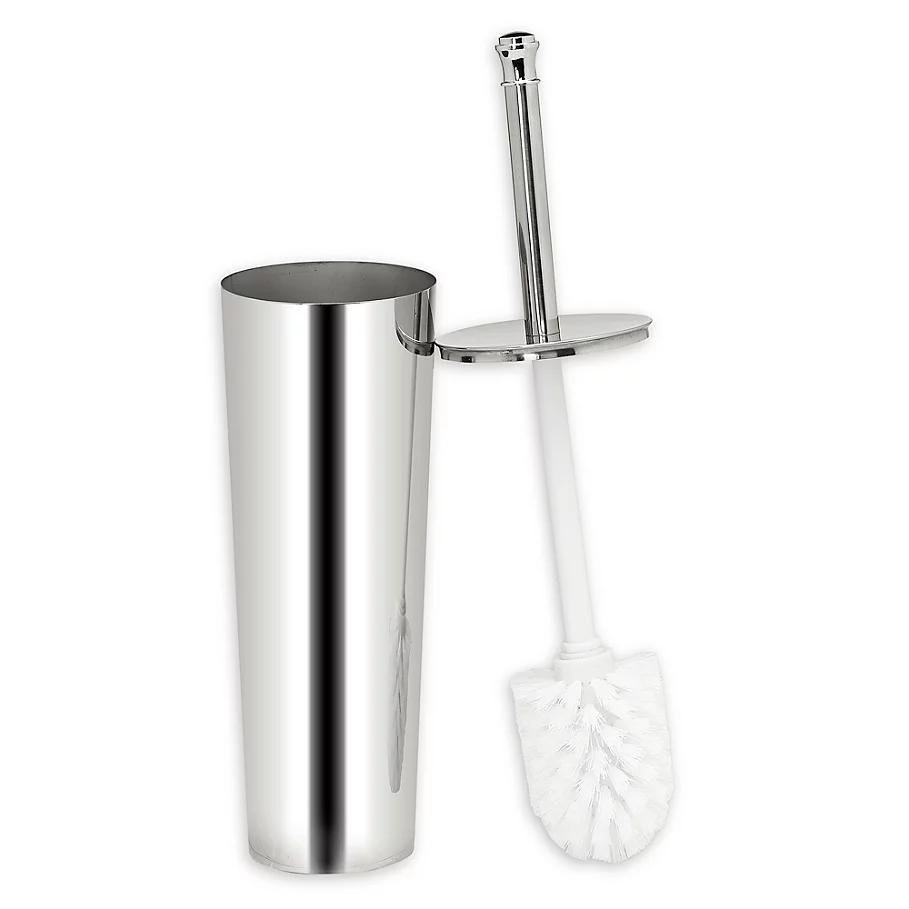 Bath Bliss Stainless Steel Toilet Brush with Tapered Tulip Tip