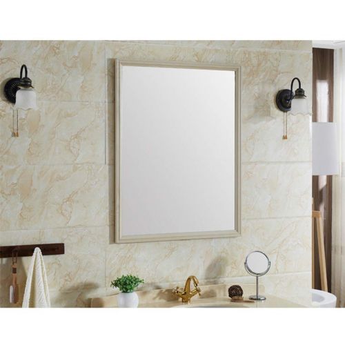  Bathroom mirror Metal Wall Mirror Bathroom Waterproof Mirror Explosion-Proof Vanity Mirror