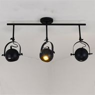 Bathtub Rails American Retro Industrial Spotlight Creative LED Track Lights Bar Clothing Store Ceiling Lamps Track Lighting