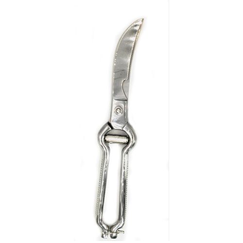  Batil 11 Poultry Shears - Stainless Steel Construction - Commercial Grade With Heavy-Duty Spring - Straight Handle Model (Large) - Made In Portugal By Batil - Ideal For Butchers An