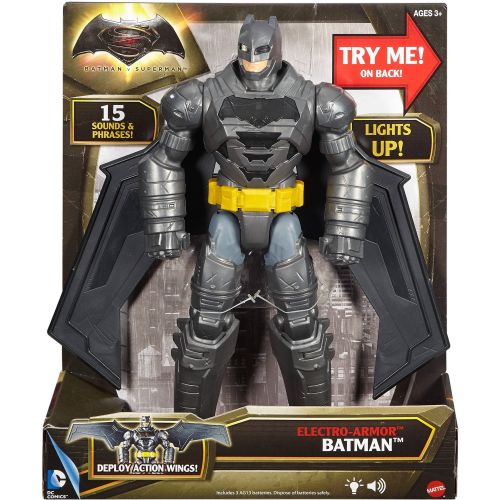  Batman V Superman: Dawn Of Justice Electro-Armor Batman Figure